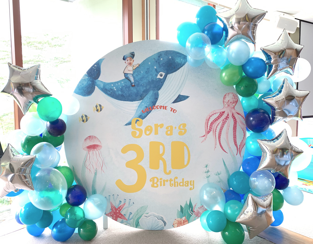 Balloon Backdrop Party Delivery Singapore