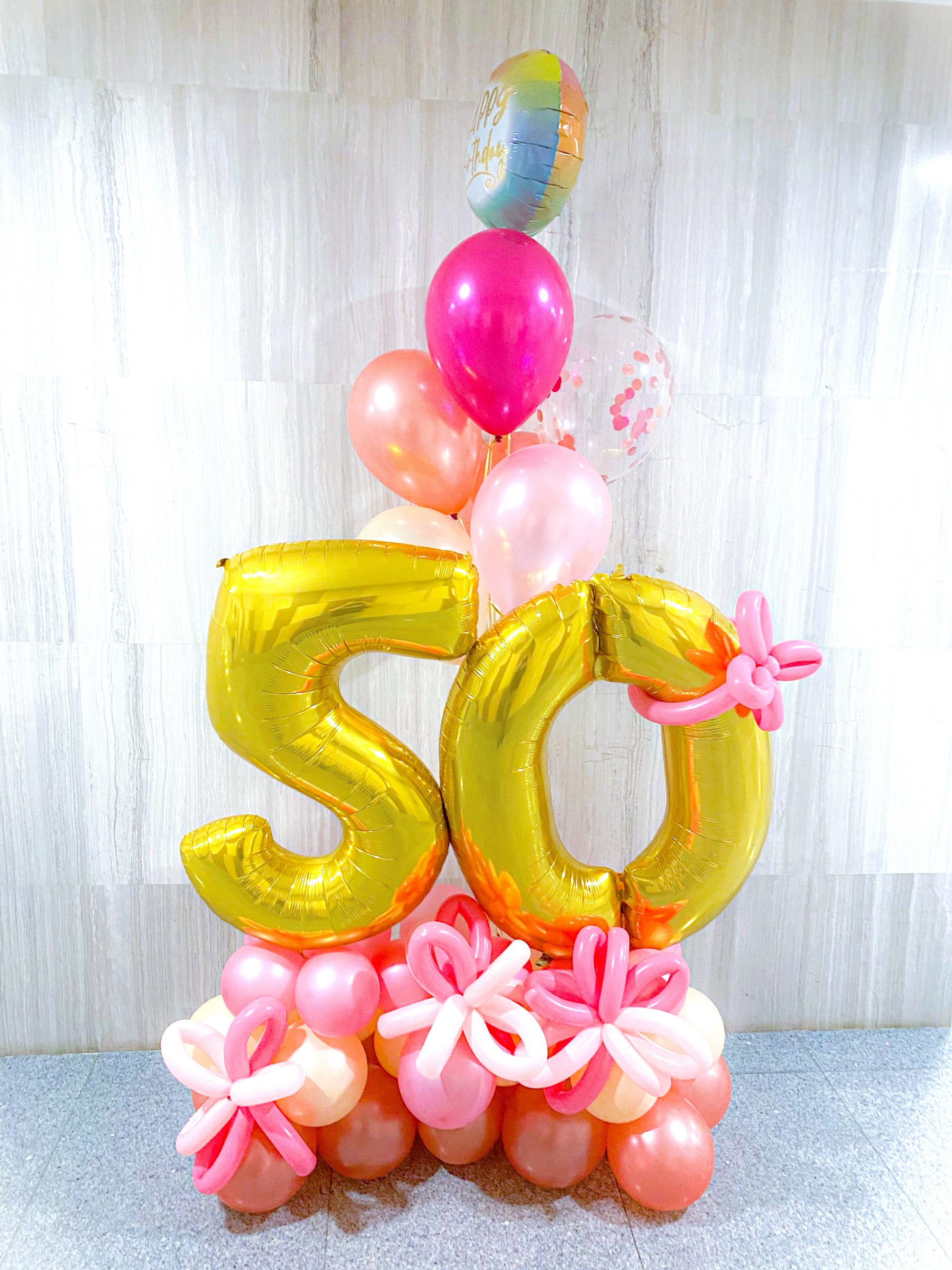 Birthday Balloon Standee