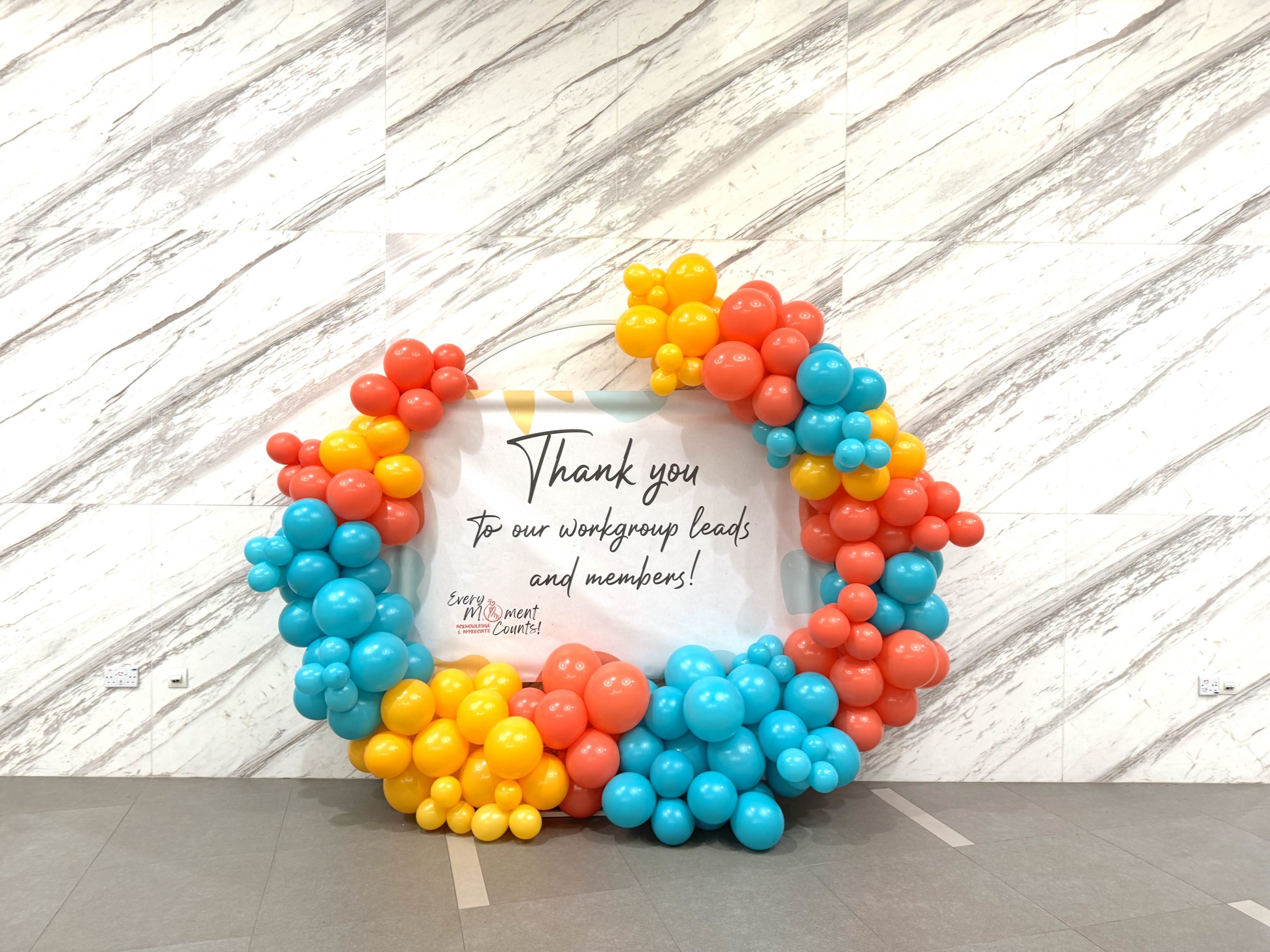 Organic Round Balloon Arch