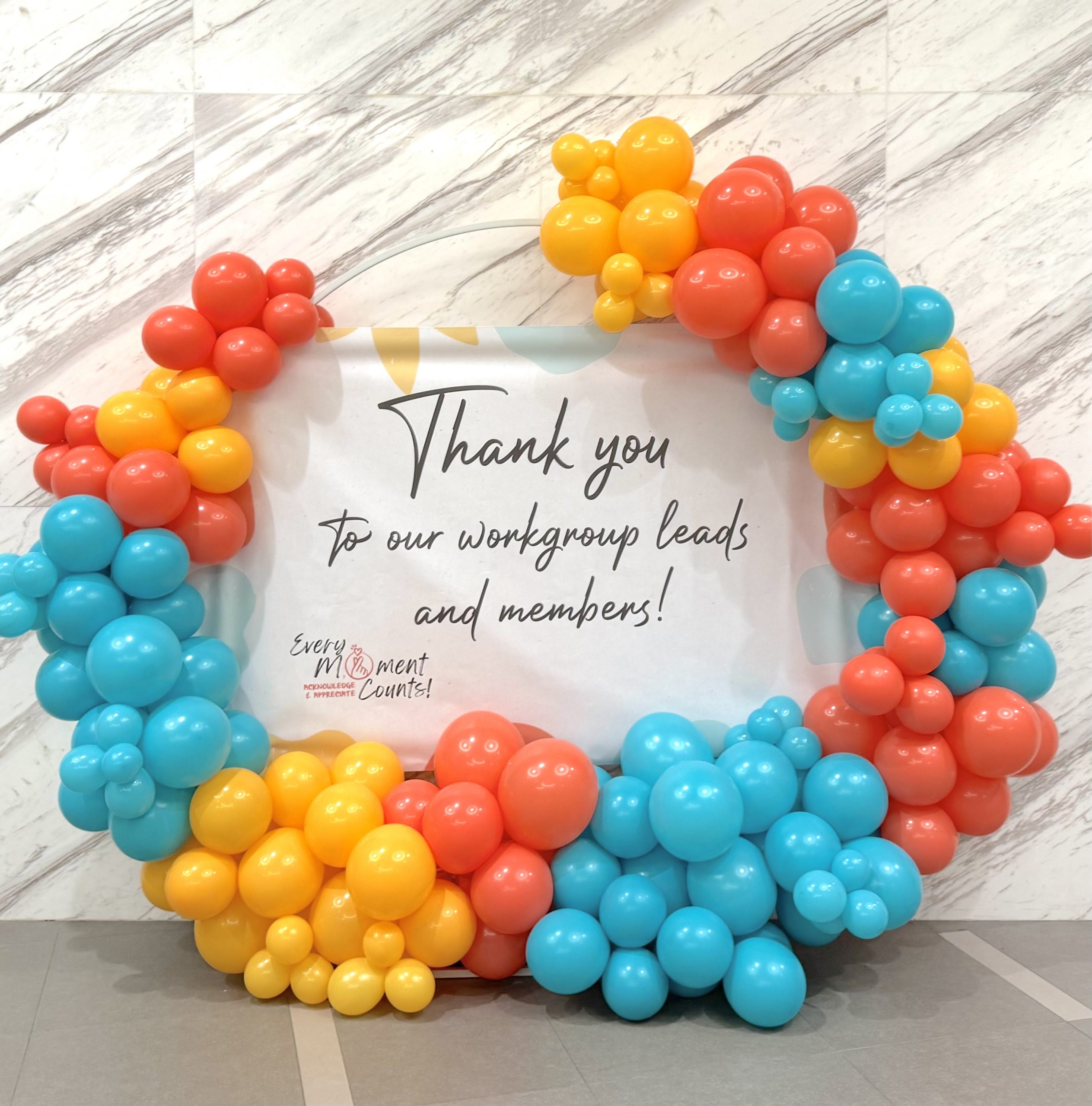Organic Round Balloon Arch