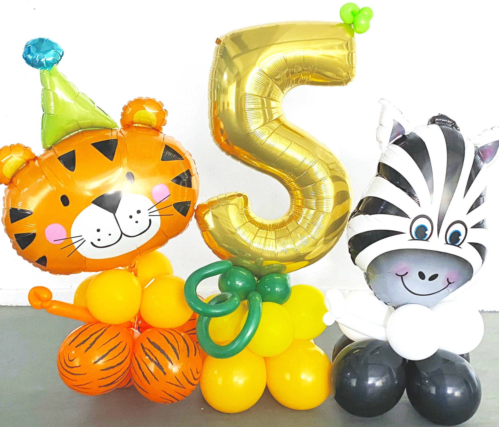 Jungle Animal Birthday Balloon